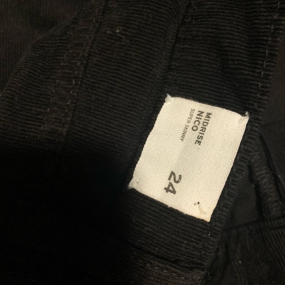 Hudson corduroy black jeans - Picture 3 of 7